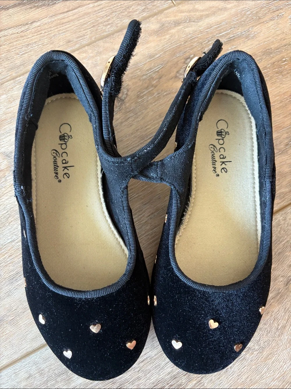 Cupcake Couture Ayla Toddler/Little Kid Girls' Flat – Black size 10